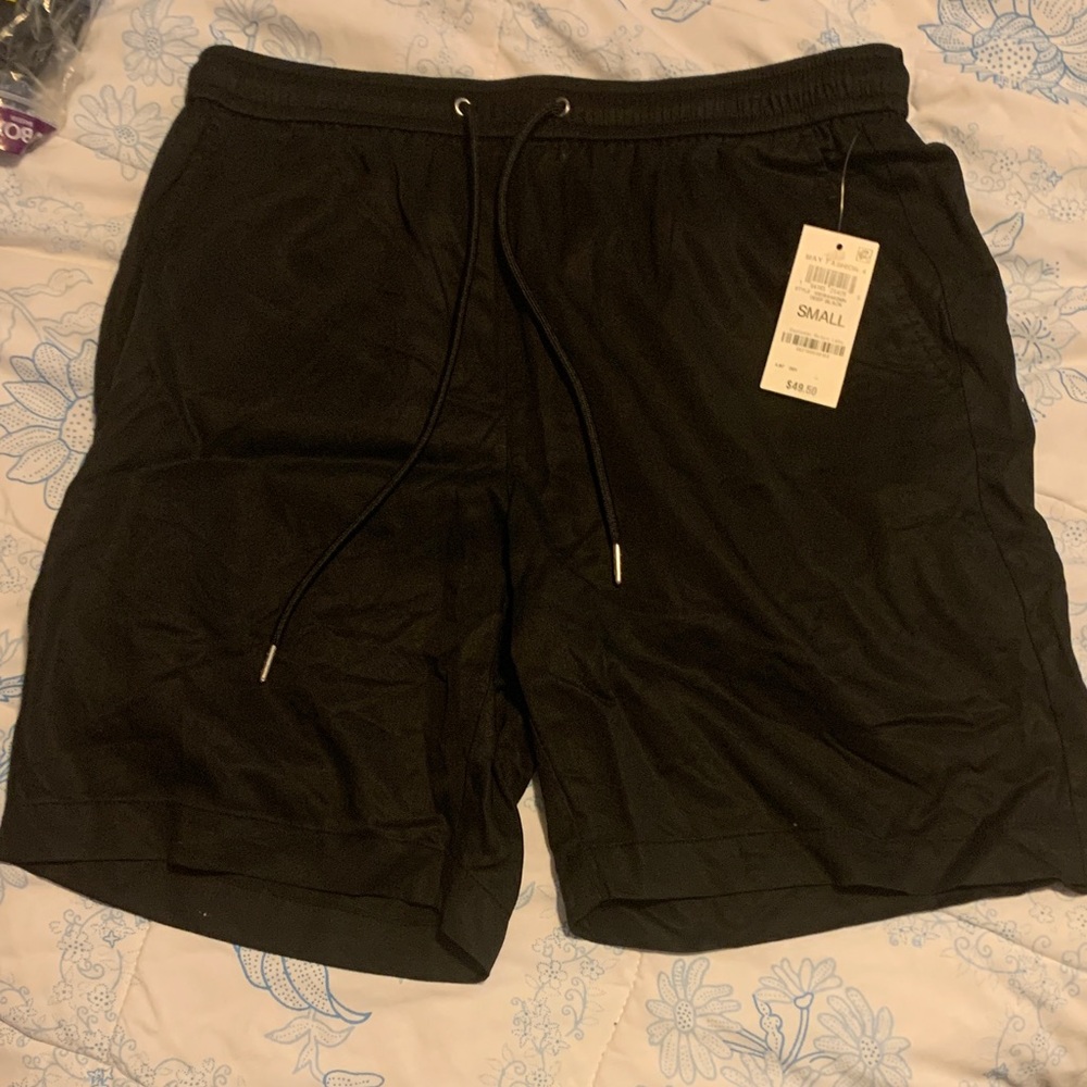 INC International Concepts Black Athletic Men's Shorts